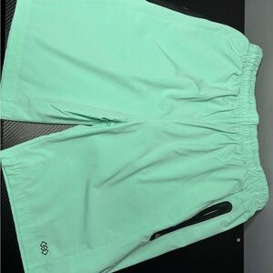 Mint Green Athletic Shorts